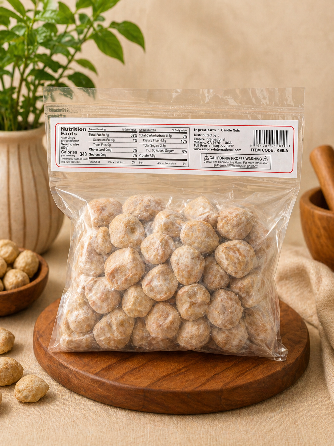 CANDLENUT - Authentic Indonesian Spice (200GRAM)