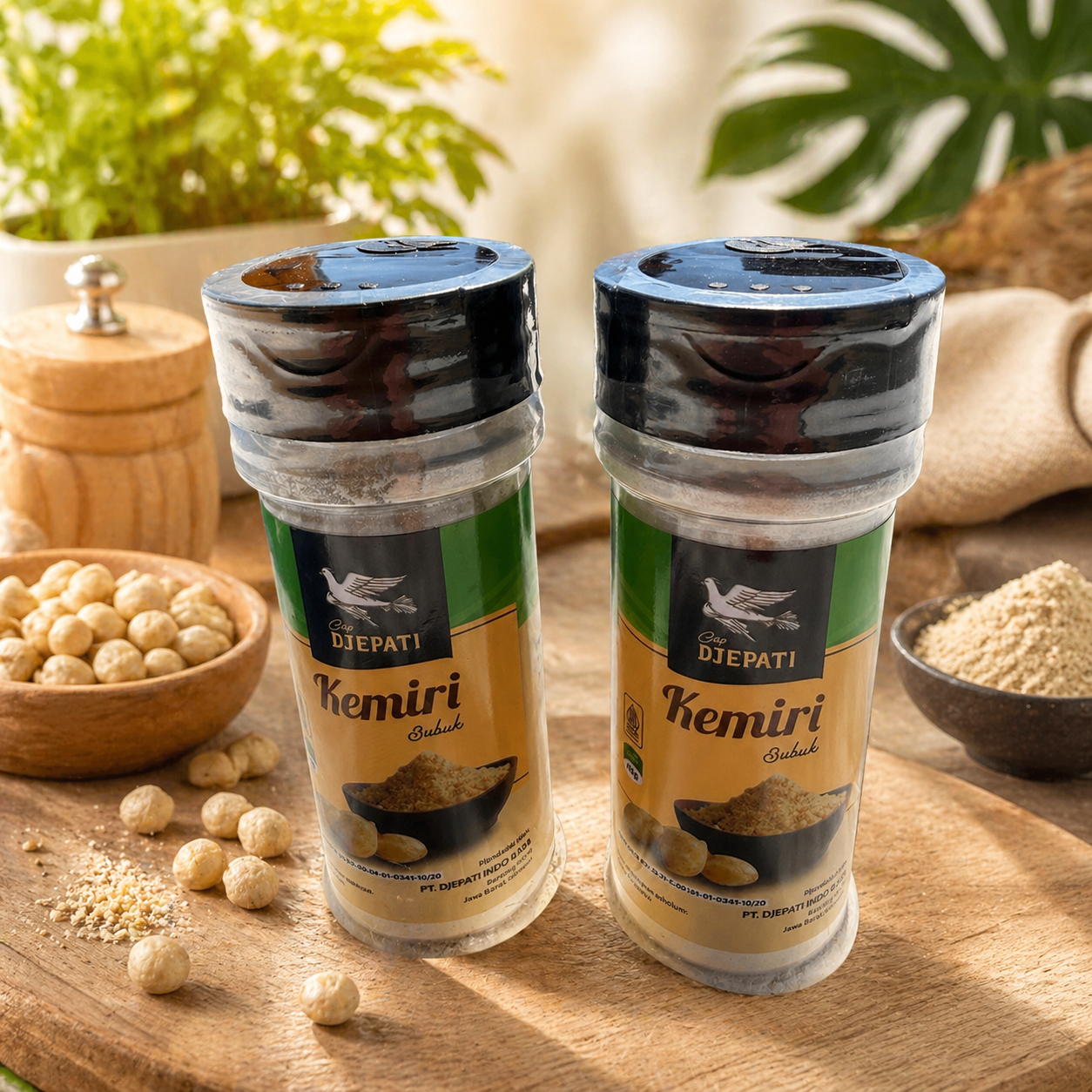 Premium Indonesian Candlenut Powder (Kemiri Bubuk) – Natural Flavor Enhancer | Chef Grade Spice (40 grams)