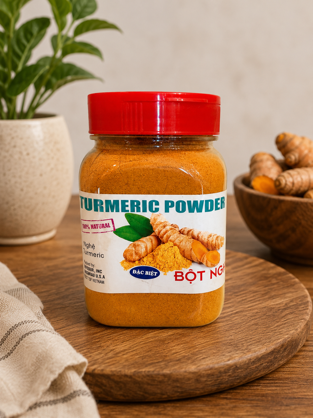 Premium Turmeric Powder (Ground Turmeric) – 100% Natural Spice | 5.2oz (150g)